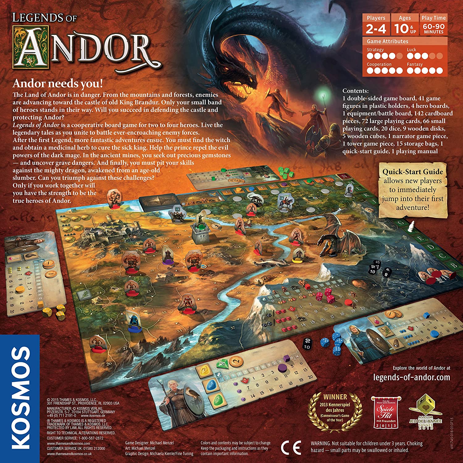 Legends of Andor Base Game